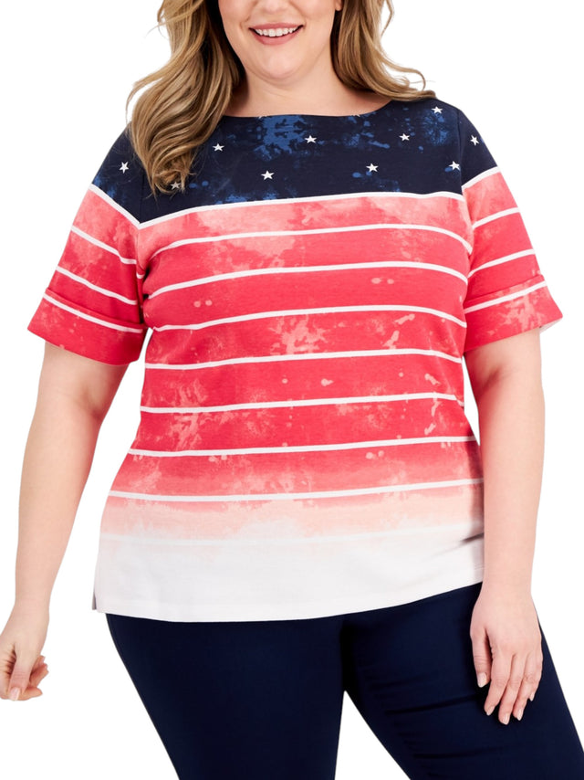Image for Women's Colorblocked Top,Multi