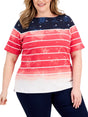 Image for Women's Colorblocked Top,Multi