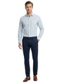 Image for Men's Plaid Dress Shirt,Blue