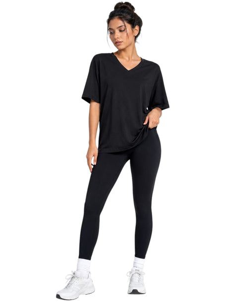 Image for Women's Plain Sport Top,Black