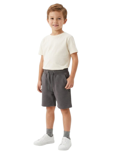 Image for Kids Boy's Plain Short,Dark Grey