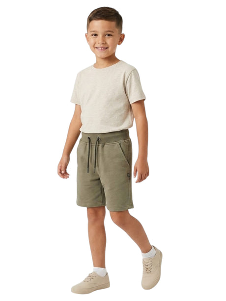Image for Kids Boy's Plain Short,Olive
