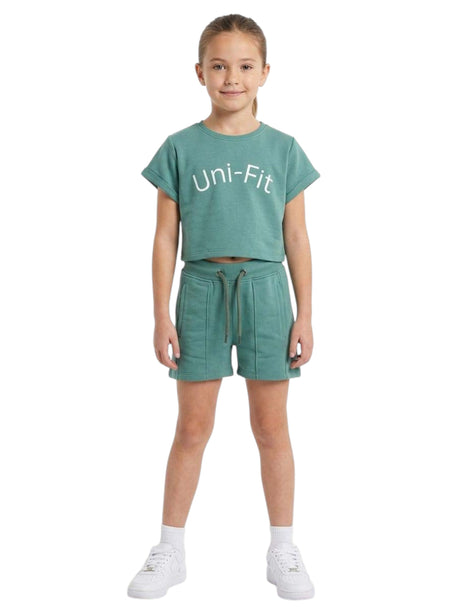 Image for Kids Girl's Printed Set Top&Short,Green