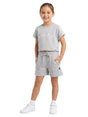Image for Kids Girl's Printed Set Top&Short,Grey