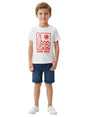 Image for Kids Boy's Printed Top,White