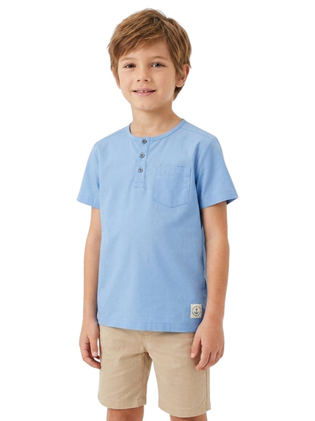 Image for Kids Boy's Plain Top,Blue