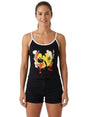 Image for Women's Printed Top,Black