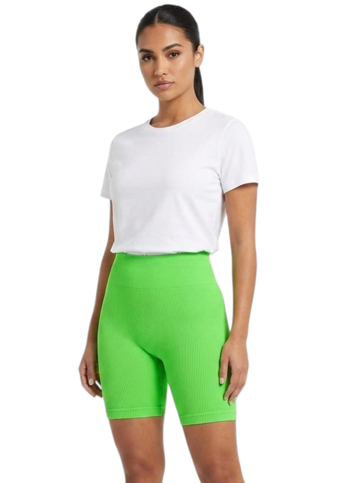 Image for Women's Ribbed Sport Short,Green