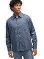Image for Men's Plain Dress Shirt,Navy