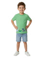 Image for Kids Boy's Stripped Top,Green