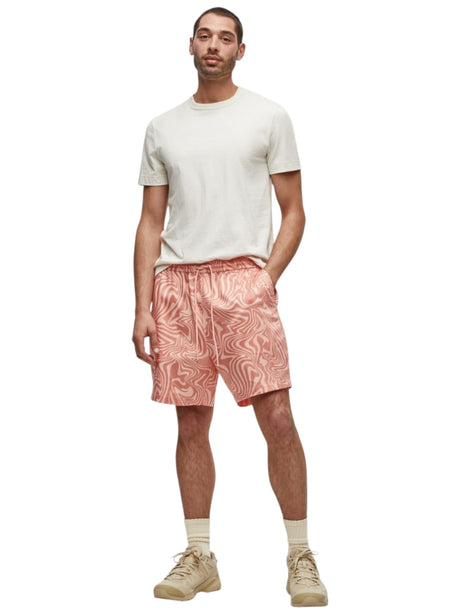 Image for Men's Printed Short,Coral