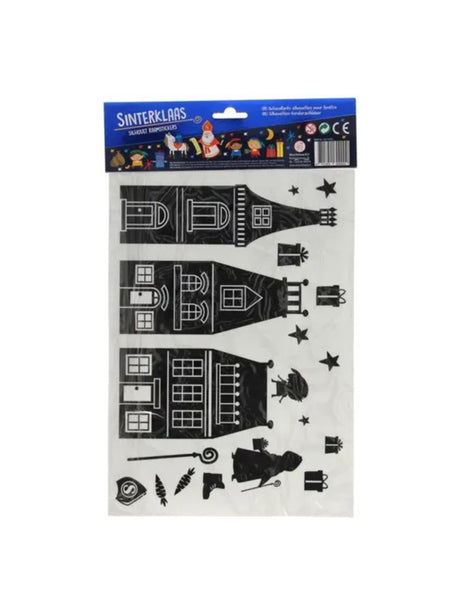 Image for Silhouette Window Stickers Sinterklaas