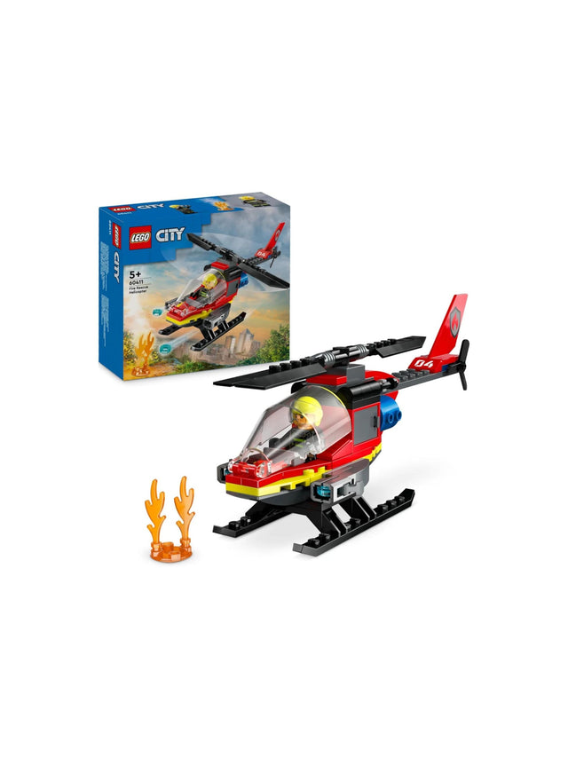 Image for City 60411 Fire Rescue Helicopter Toy