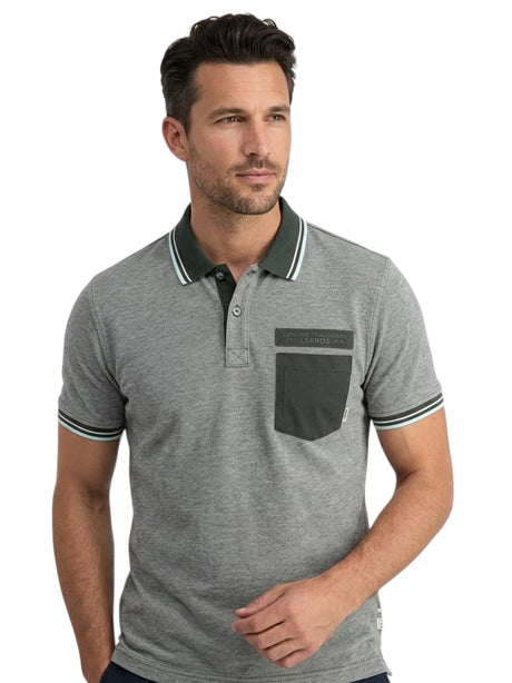 Image for Men's Textured Top,Olive