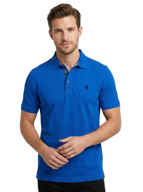 Image for Men's Plain  Top,Indigo