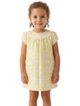 Image for Kids Girl's Textured Dress,Yellow