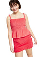 Image for Women's Textured Top,Coral