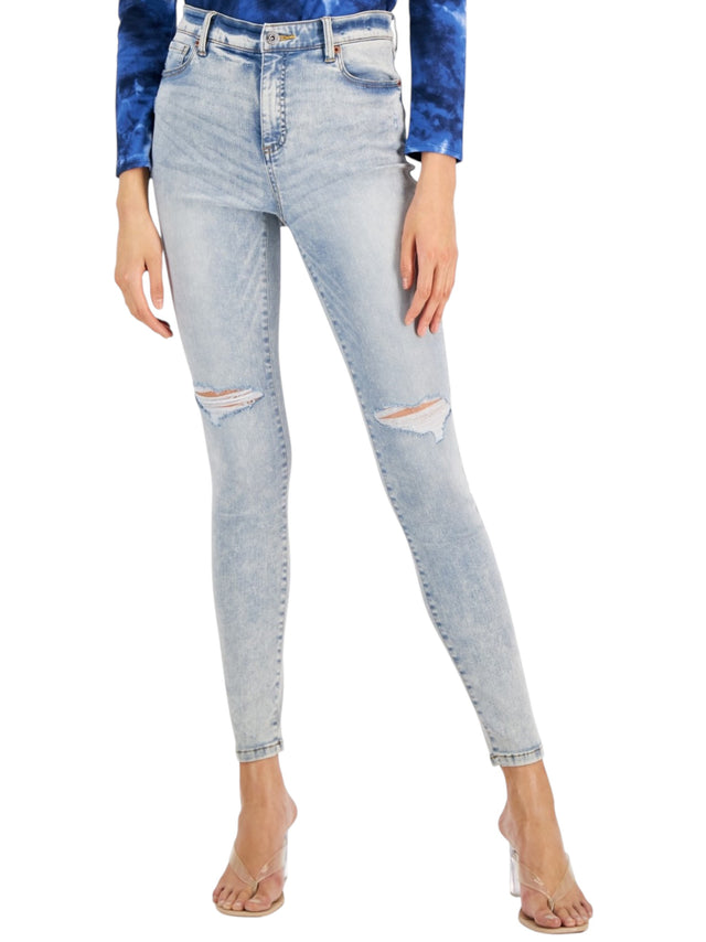 Image for Women's Ripped Jeans,Light Blue