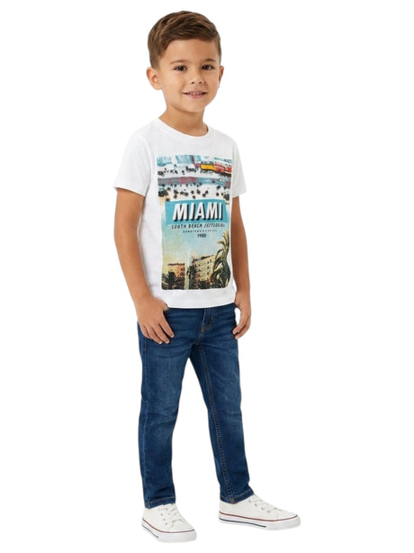 Image for Kids Boy's Printed Top,White