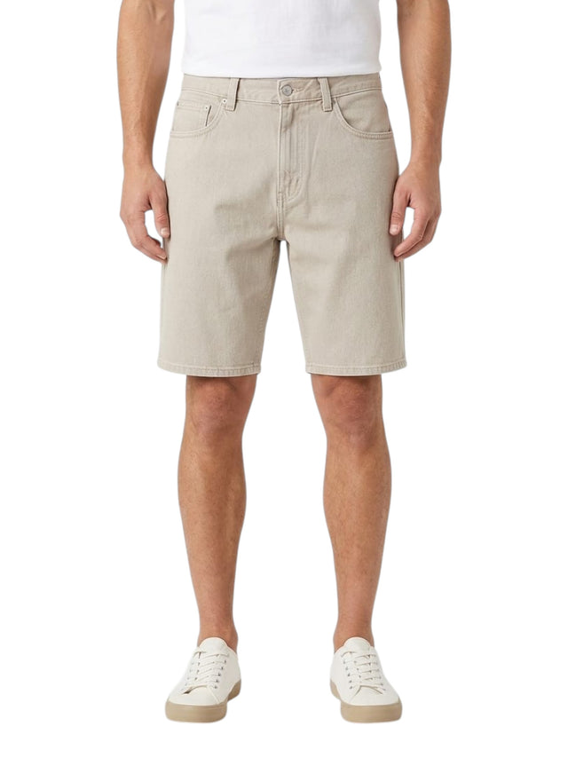 Image for Men's Plain Jeans Short,Light Beige