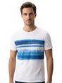 Image for Men's Printed Top,White