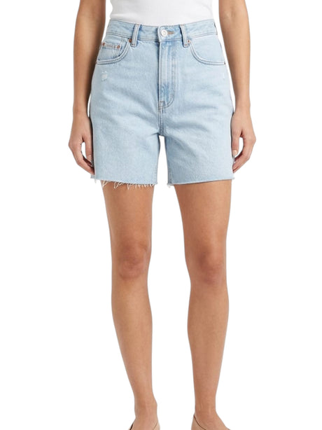 Image for Women's Plain Jeans Short,Blue