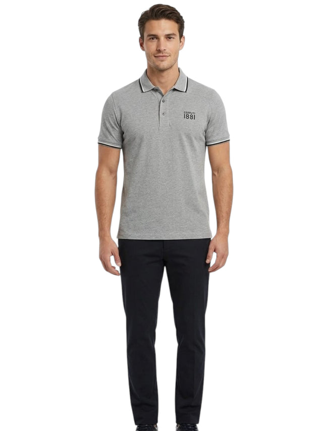 Image for Men's Colorblocked Top,Light Grey