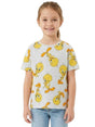 Image for Kids Girl's Printed Top,Light Grey