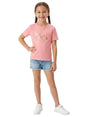 Image for Kids Girl's Printed Top,Pink
