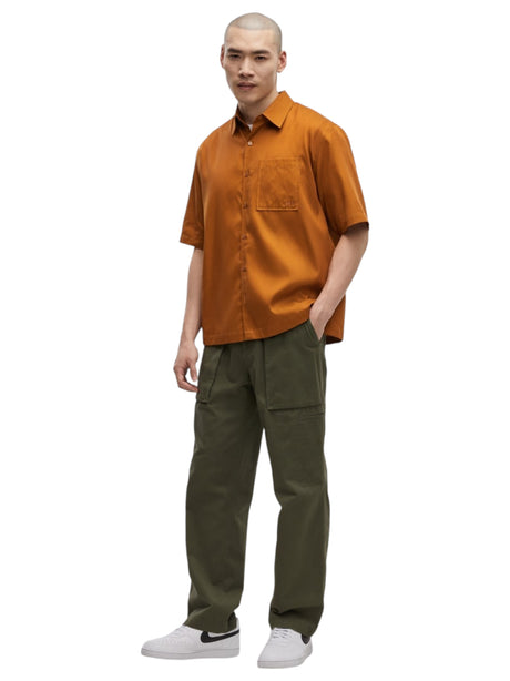 Image for Men's Plain Dress Shirt,Light Brown
