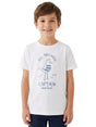 Image for Kids Boy's Printed Top,White