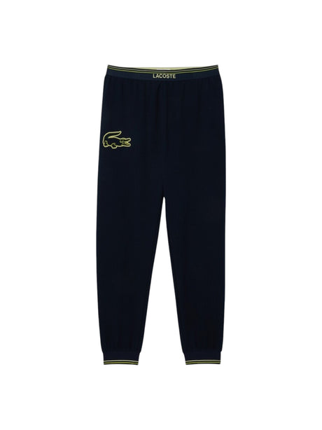 Image for Men's Brand Logo Printed Sleepwear Pant,Navy