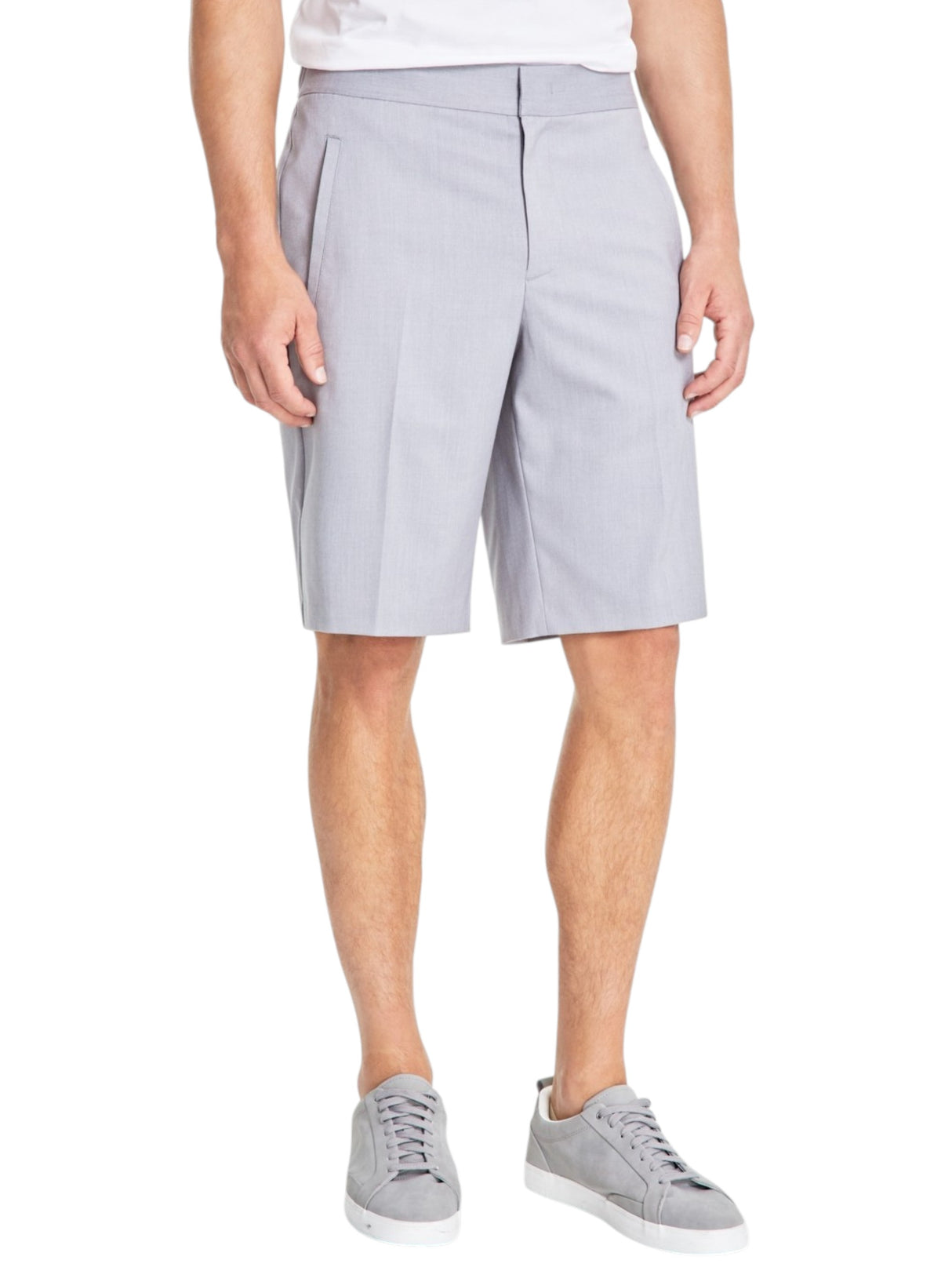 Image for Men's Plain Solid Short,Grey