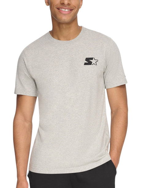 Image for Men's Brand Logo Printed Top,Grey