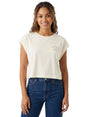 Image for Women's Printed Top,Light Beige