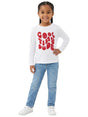 Image for Kids Girl's Printed Top,White