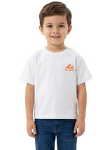 Image for Kids Boy's Printed Back Top,White