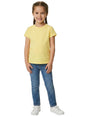 Image for Kids Girl's Plain Solid Top,Yellow