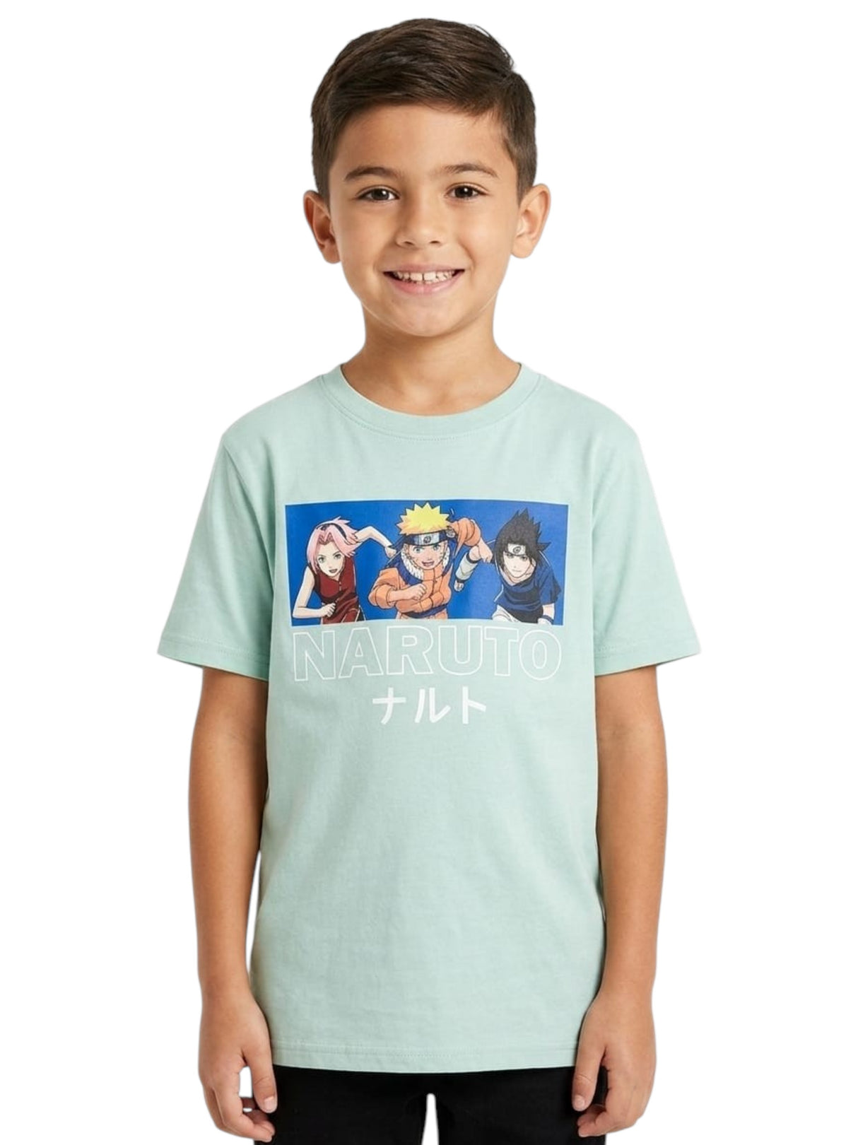 Image for Kids Boy's Printed Top,Mint Green
