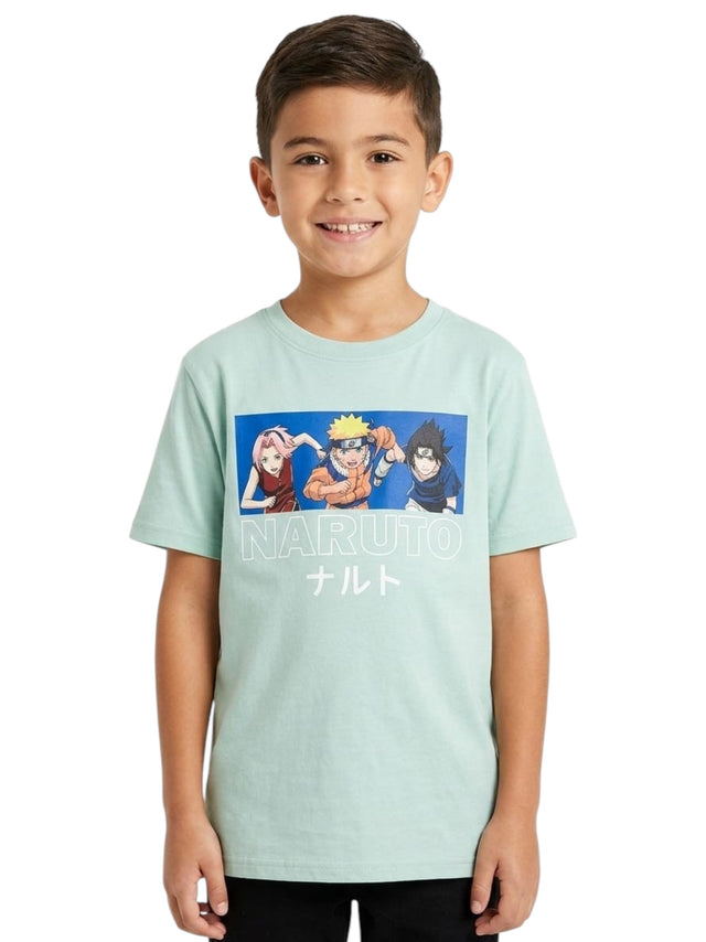 Image for Kids Boy's Printed Top,Mint Green