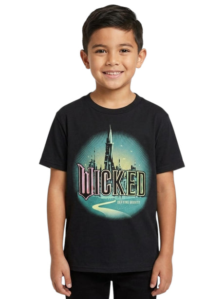 Image for Kids Boy's Printed Top,Black