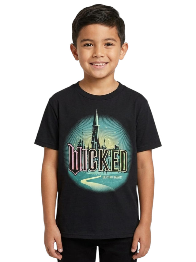 Image for Kids Boy's Printed Top,Black