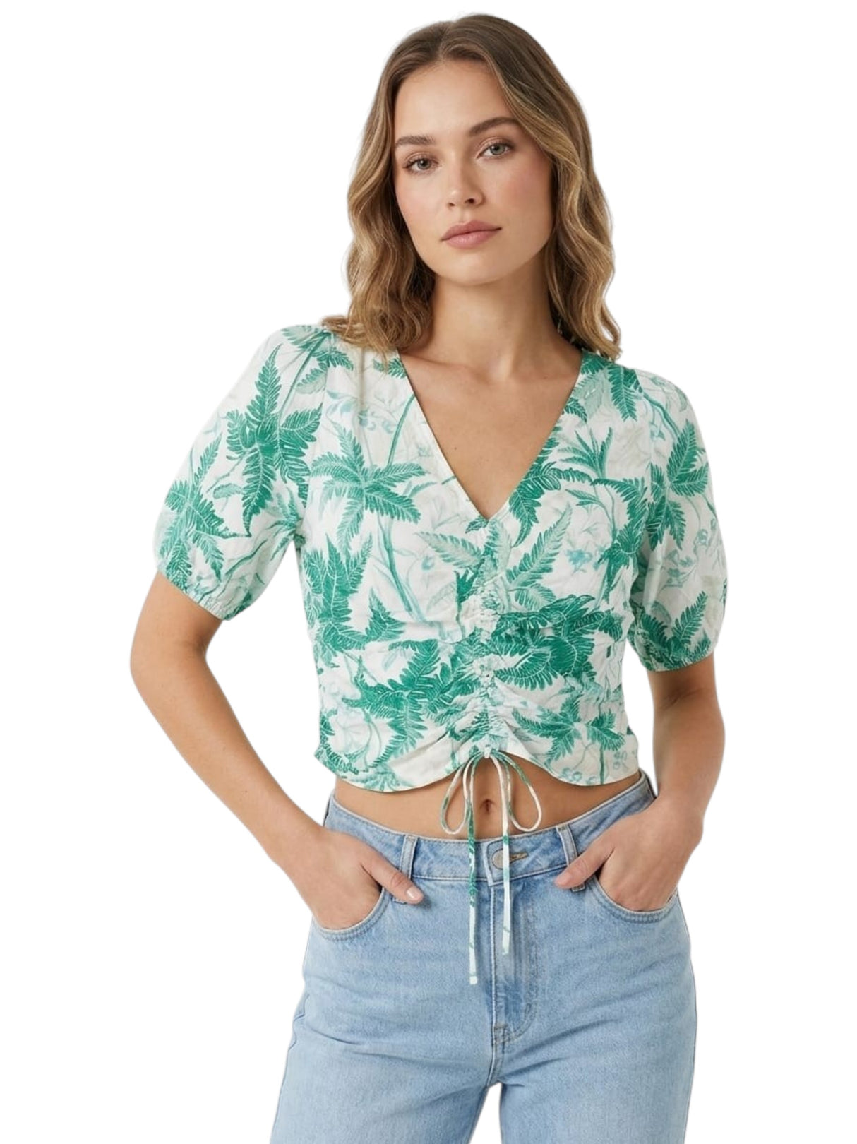 Image for Women's Printed Top,Multi