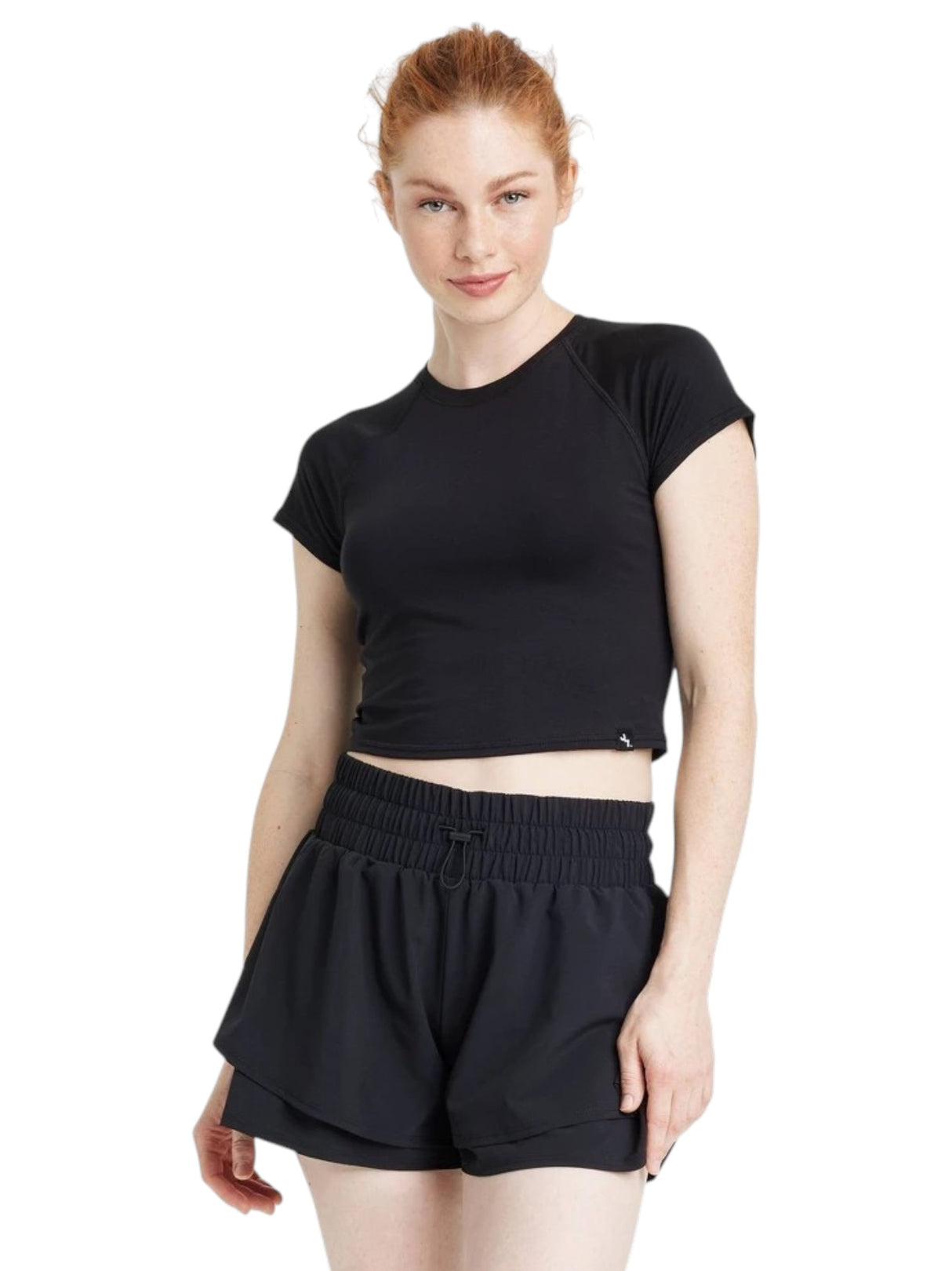Image for Women's Plain Solid Top,Black