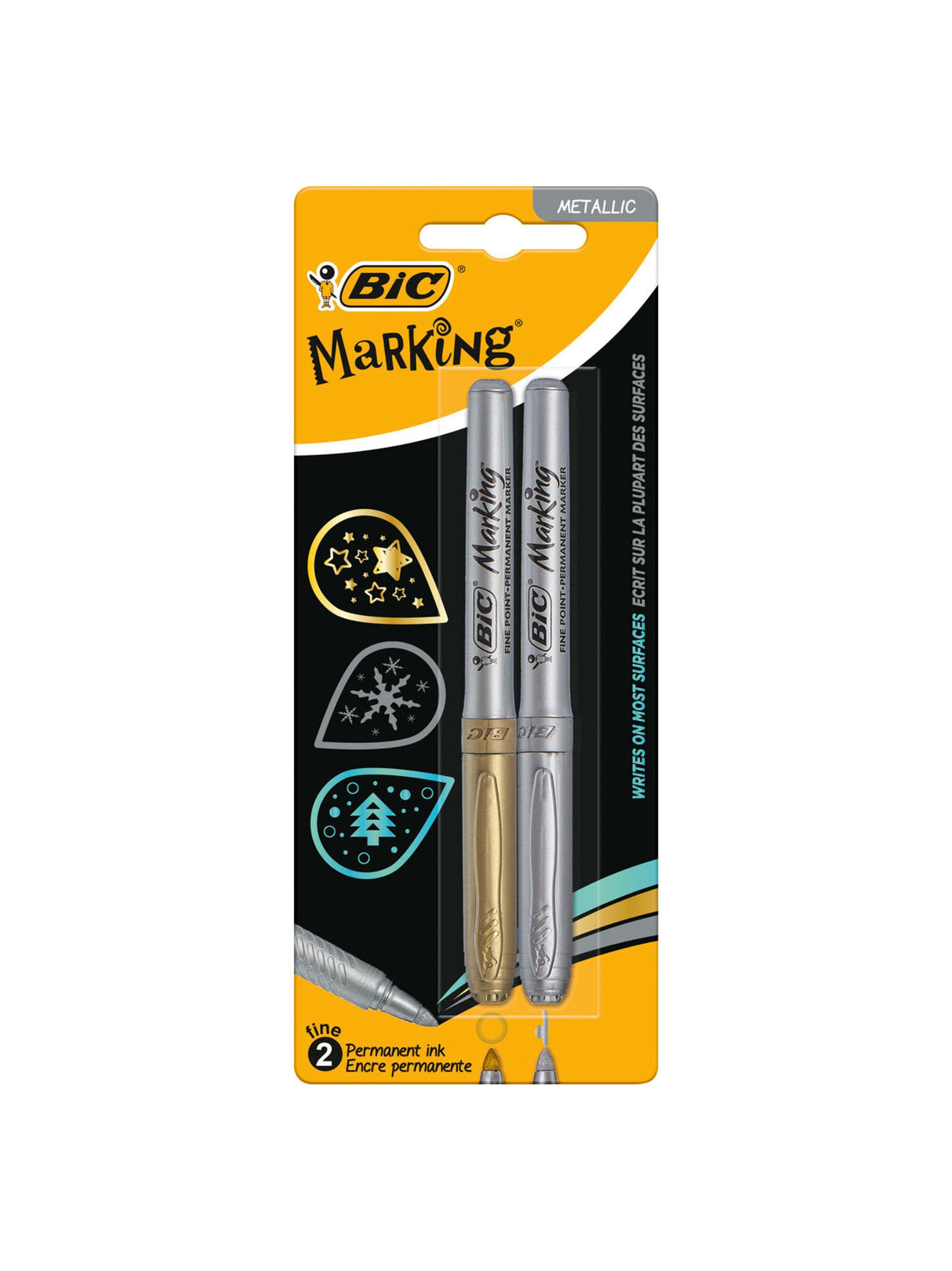 Image for Permanent Marker Gold And Silver