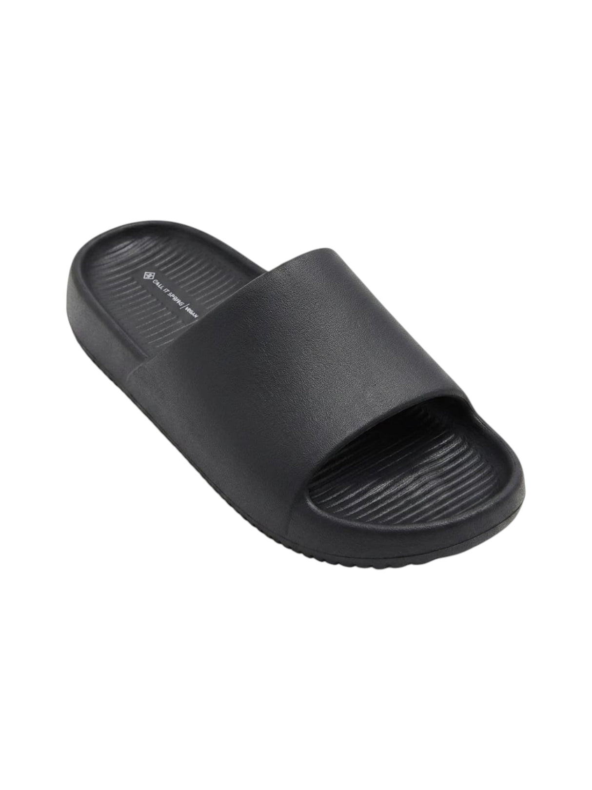 Image for Men's Plain Slipper,Black