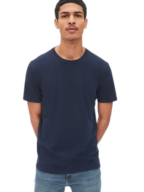 Image for Men's Plain Solid Top,Navy