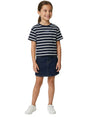 Image for Kids Girl's Striped Top,Navy/White