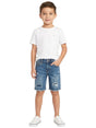 Image for Kids Boy's Ripped Jeans Short,Blue