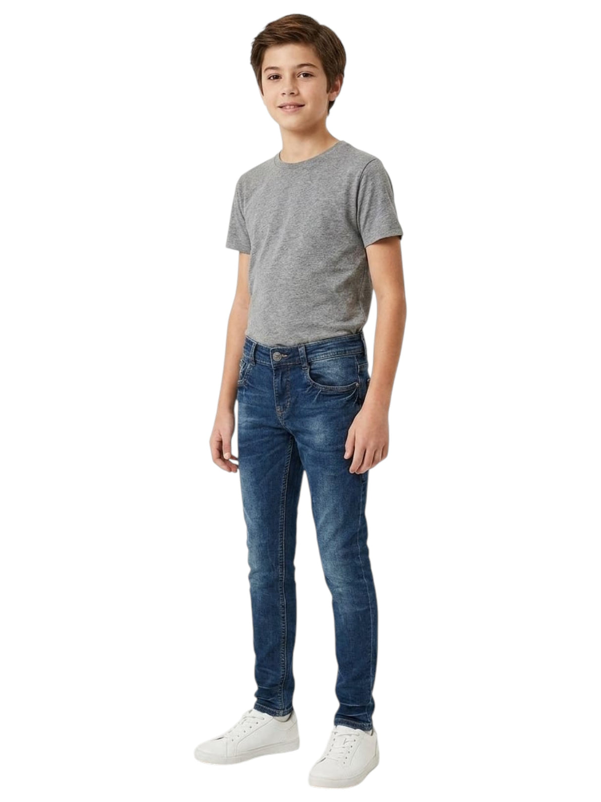 Image for Kids Boy's Plain Jeans,Navy